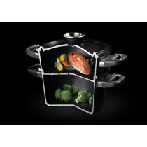 World's Best Pan waterless-cooking pott ø24cm, indukts.